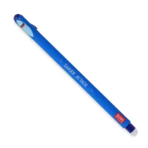 Legami - Stylo à encre gel effaçable Shark - Encre bleue