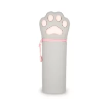 Legami - Trousse en Silicone Souple 2-en-1 - Kawaii Kitty