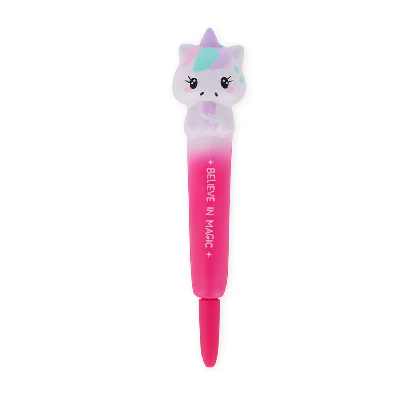 Legami – Stylo à encre gel Antistress Squeezies Unicorn
