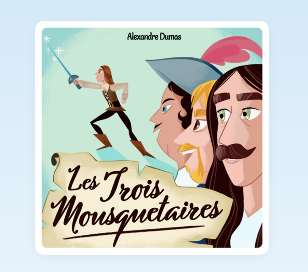 Lunii – Livre audio Les trois mousquetaires 5+