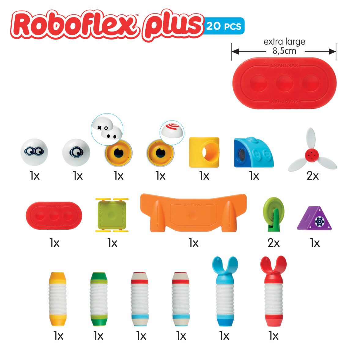 SmartMax – 20 pièces – Roboflex Plus4