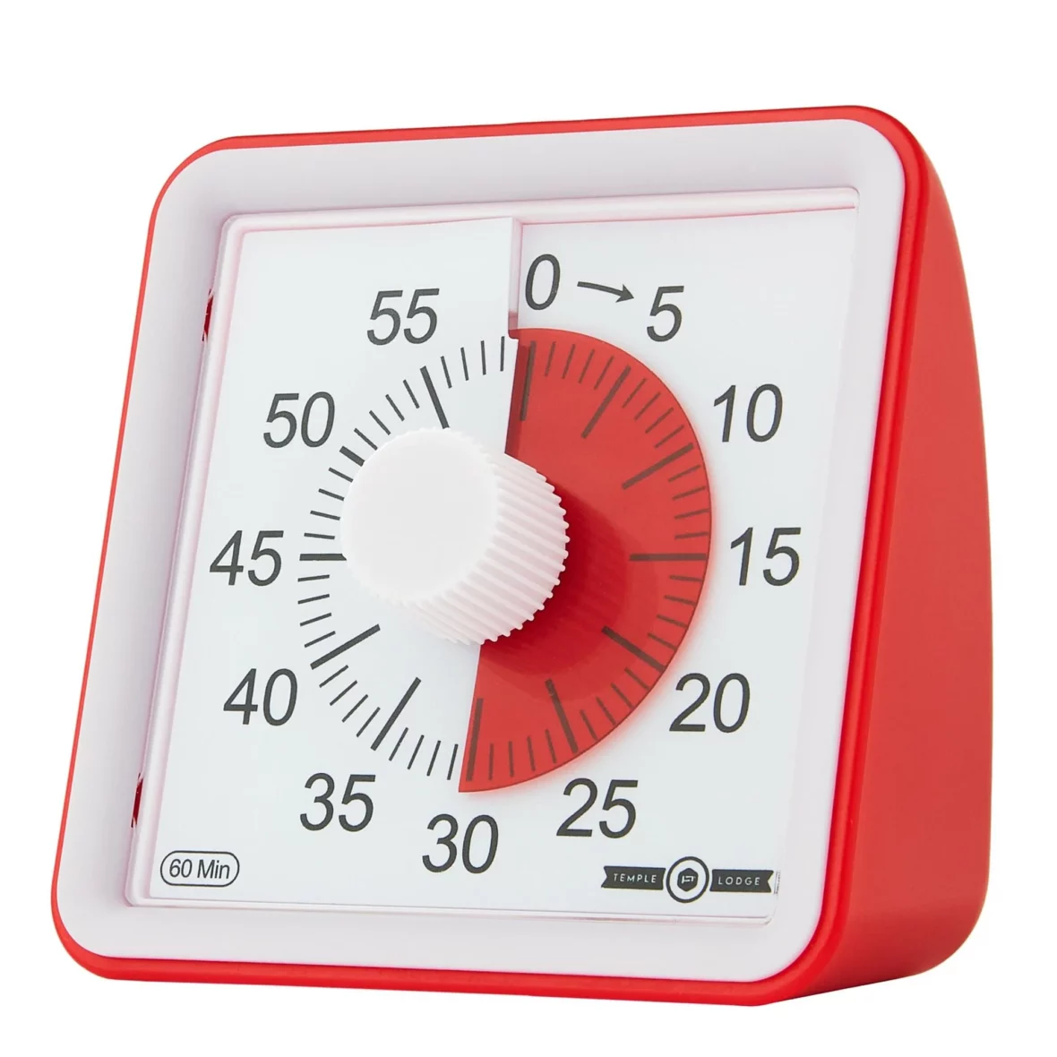 Time Timer classique – Minuterie visuelle 60 min rouge