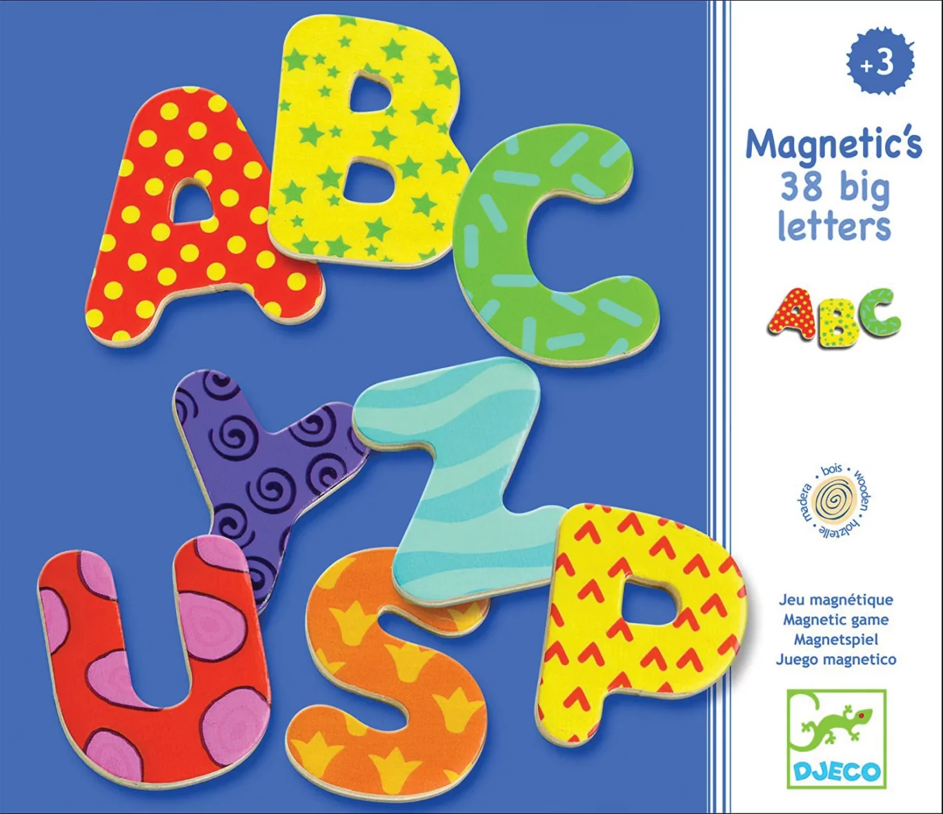 38 Lettres magnétiques