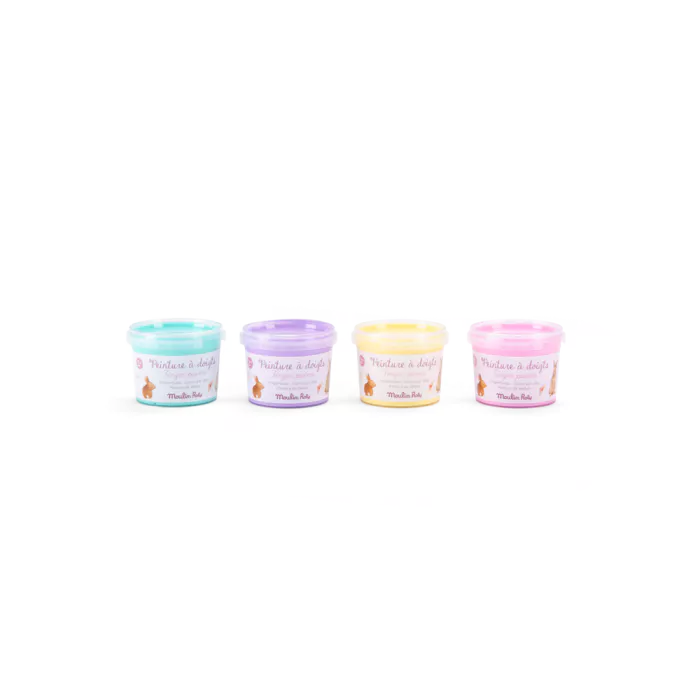 4_pots_de_peinture_a_doigts_pastel_Les_Rosalies_Moulin_Roty_1