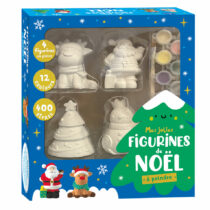 Mes jolies figurines de Noël à peindre