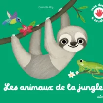 Livre à toucher - Les animaux de la jungle