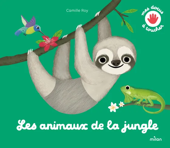 Livre à toucher – Les animaux de la jungle