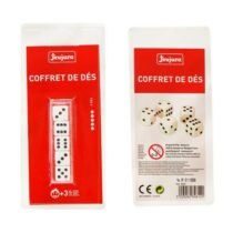 Coffret de 5 dés - 16 mm