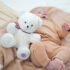 Ours en Peluche Articulé Français 25 cm – Blanc