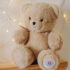 Ours en Peluche Articulé Français 25 cm – Beige
