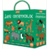Les animaux - Livre + puzzle 40 pcs + 12 figurines