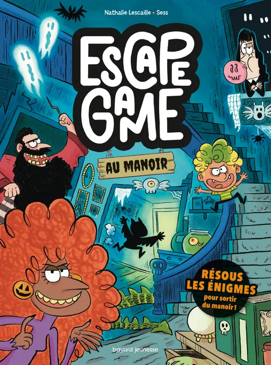 Livre Escape Game au manoir