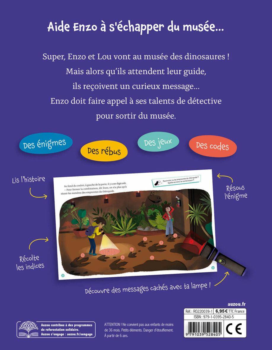 Mon roman énigme – Le musée des dinosaures4