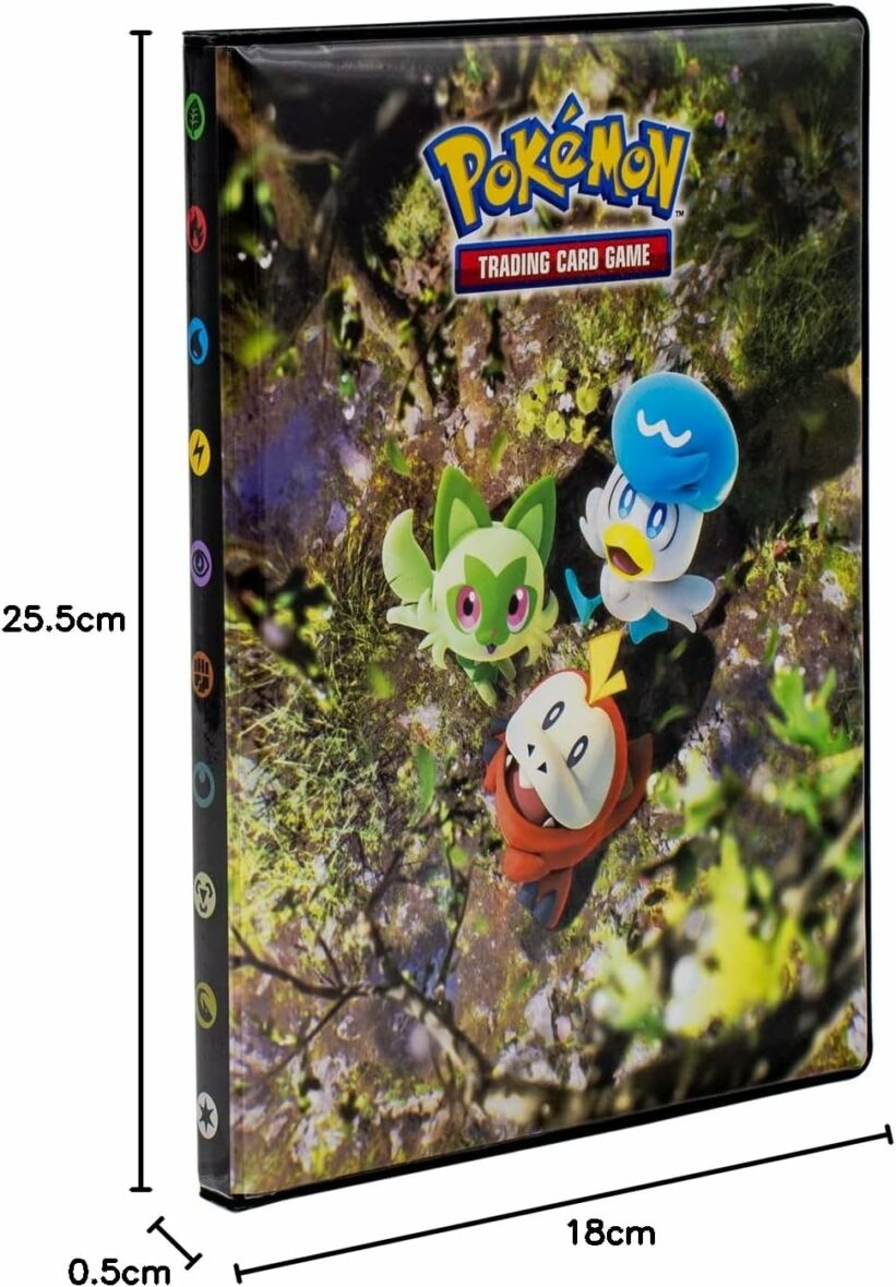 Pokémon – Portfolio range-cartes A5 – 80 cartes5