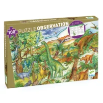 Puzzle d'observation Dinosaures - 100 pcs