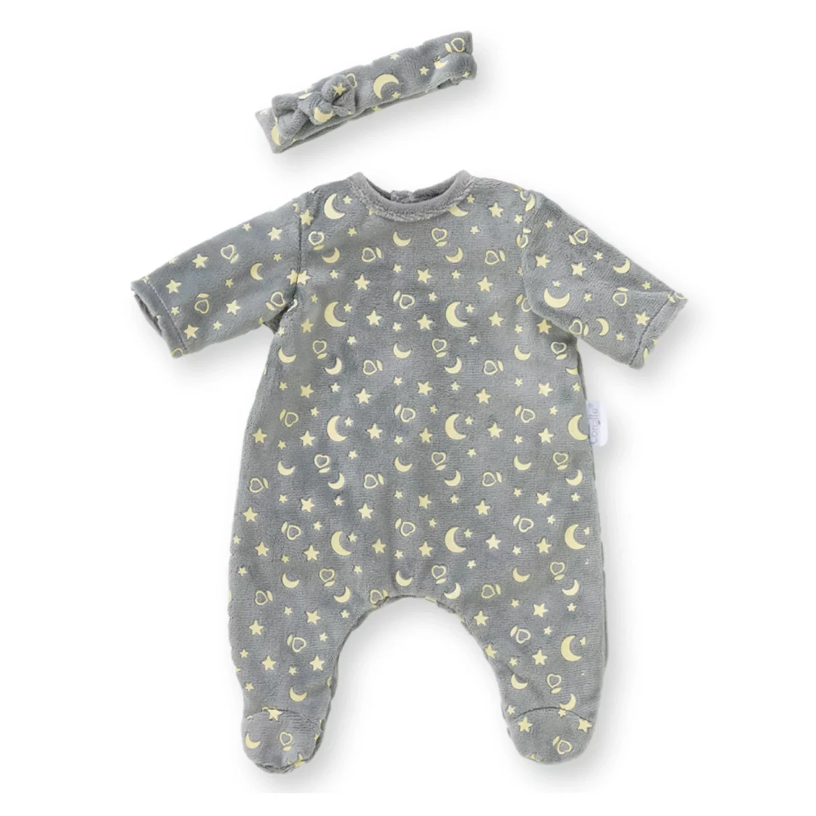 Pyjama brille dans la nuit – Poupée 30 cm