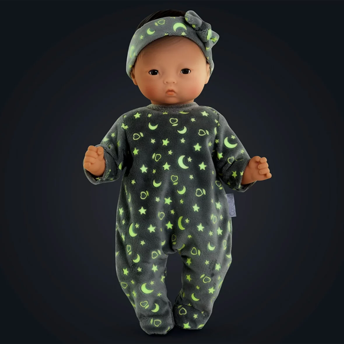 Pyjama brille dans la nuit – Poupée 30 cm3