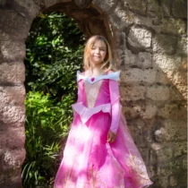 Déguisement de la Belle au bois dormant - Taille 7-8 ans