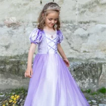 Déguisement de princesse mauve