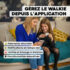 Money Walkie Burger - Porte Monnaie sans contact