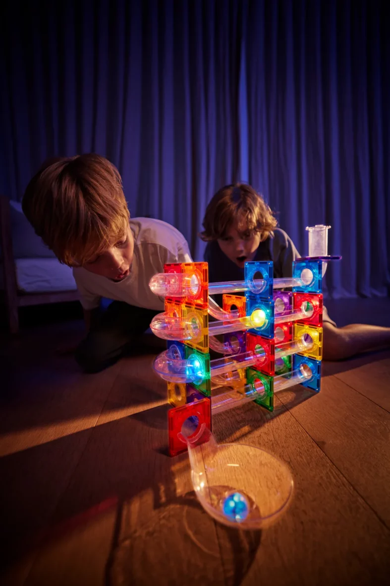 Cleverclixx – Parcours balles lumineuses 100 pièces
