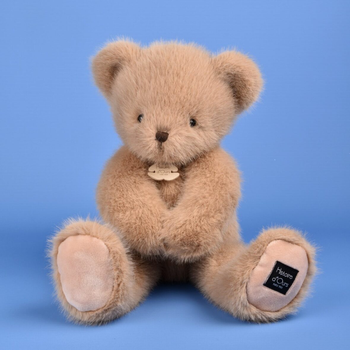 Peluche Ours Clémentin Miel Amande – 38 cm1