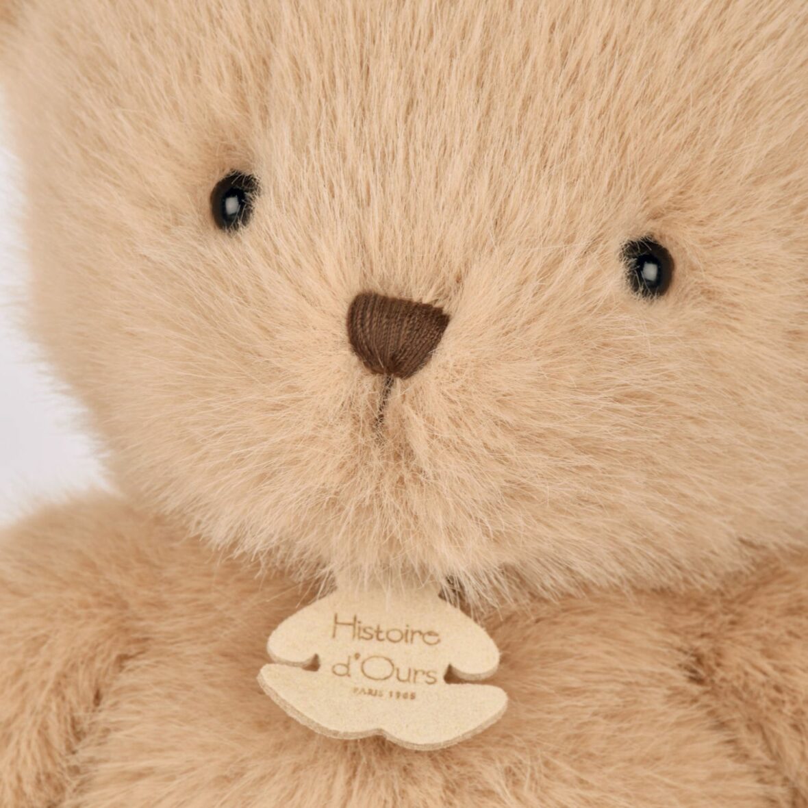 Peluche Ours Clémentin Miel Amande – 38 cm5