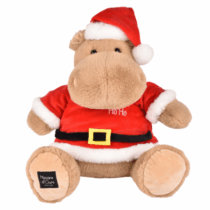 Peluche Hippo de Noël - 38 cm