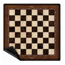 Tapis d'échecs Néoprène Impression bois