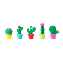 Legami - Set de 5 gommes parfumées cactus FREE HUGS