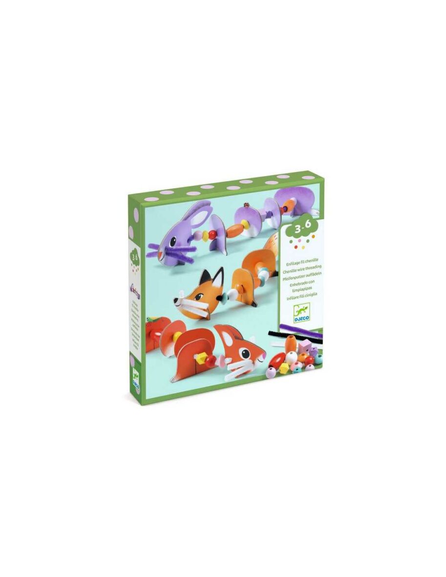 Coffret Enfilage – Animaux mignons