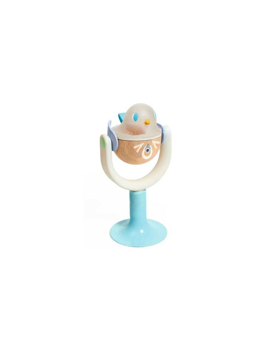 Hochet culbuto avec ventouse – Oiseau BabyReversi