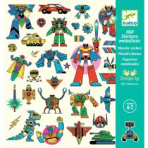 Stickers métallisés - Robots