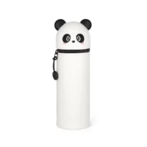 Legami - Trousse en Silicone Souple 2-en-1 - Kawaii Panda
