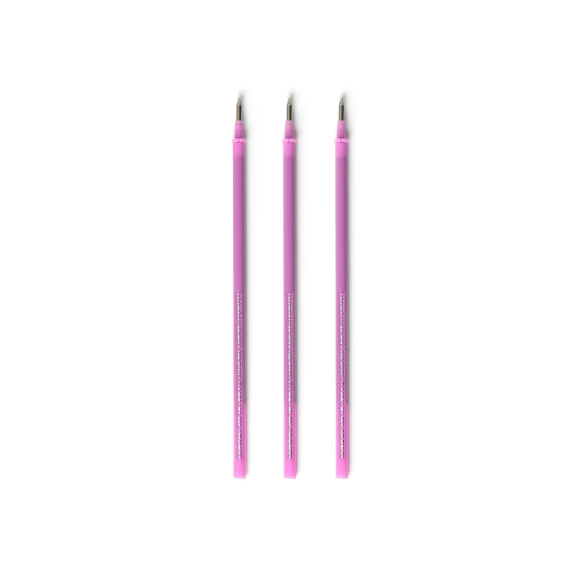 Legami – Lot de 3 recharges pour stylos à encre gel effaçable – Encre violette