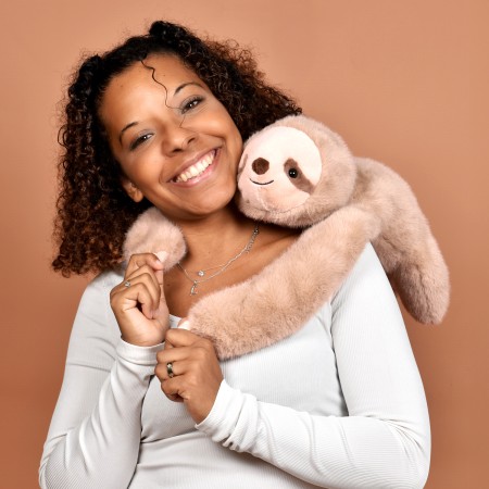 Podcoll – Peluche lestée paresseux 50 cm