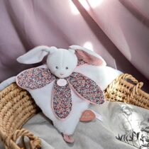 Doudou pétale Lapin rose
