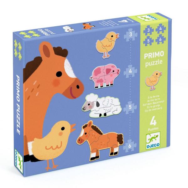 Primo puzzle – A la ferme