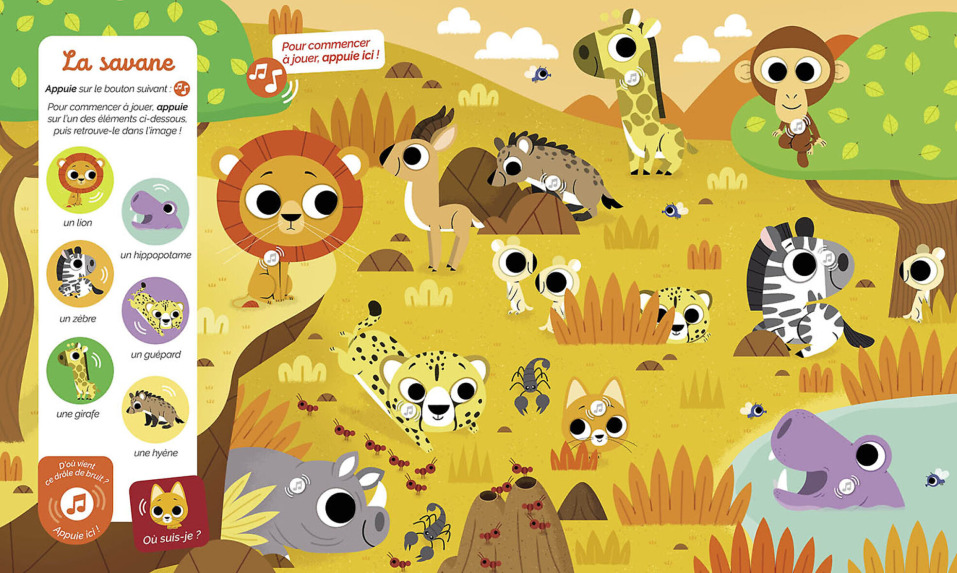 Cherche et Trouve Sonore des Tout-Petits – Les animaux2
