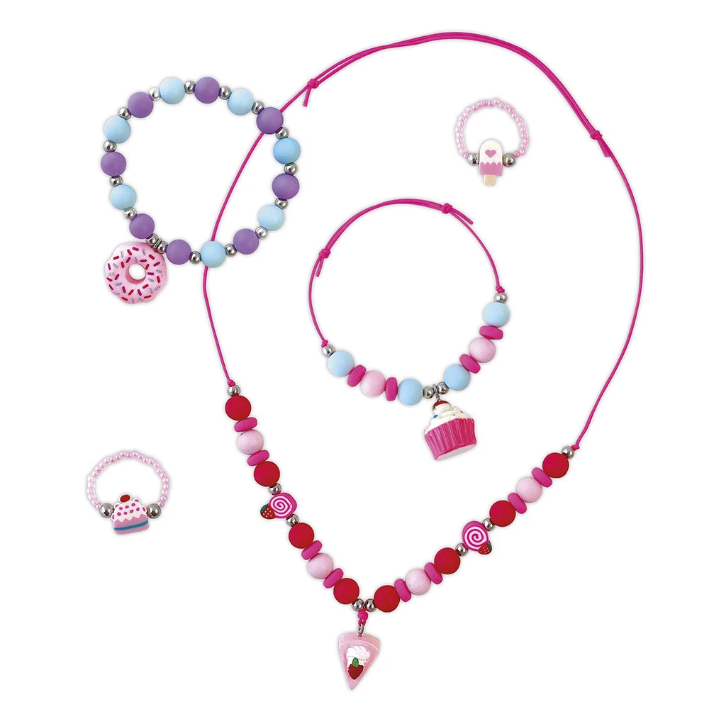 Coffret de 5 bijoux à créer – Gourmandises2