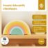 Jeu d'empilement Arc-en-ciel en silicone