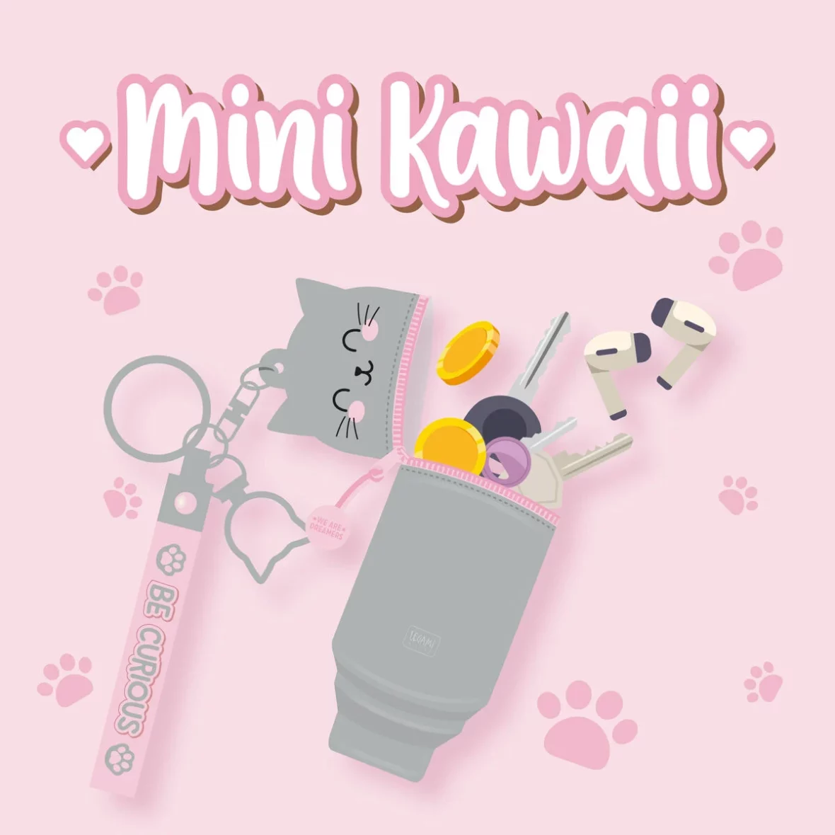 Legami – Porte-clés Kitty – Mini Kawaii1