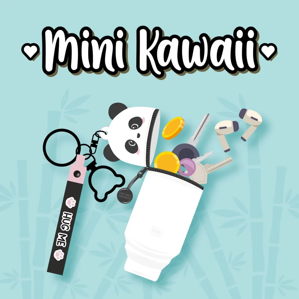 Legami – Porte-clés Panda – Mini Kawaii1