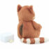 Peluche musical panda roux