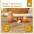 Poupées Matriochka en silicone - Chocolate bliss