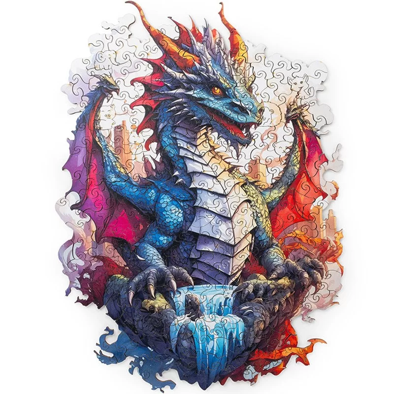 Puzzle en bois Dragon – 287 pièces2