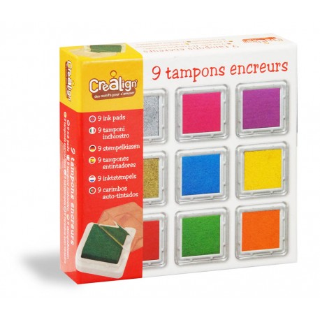9 Tampons encreurs