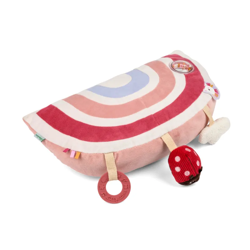 Coussin d’activités Léna la licorne2