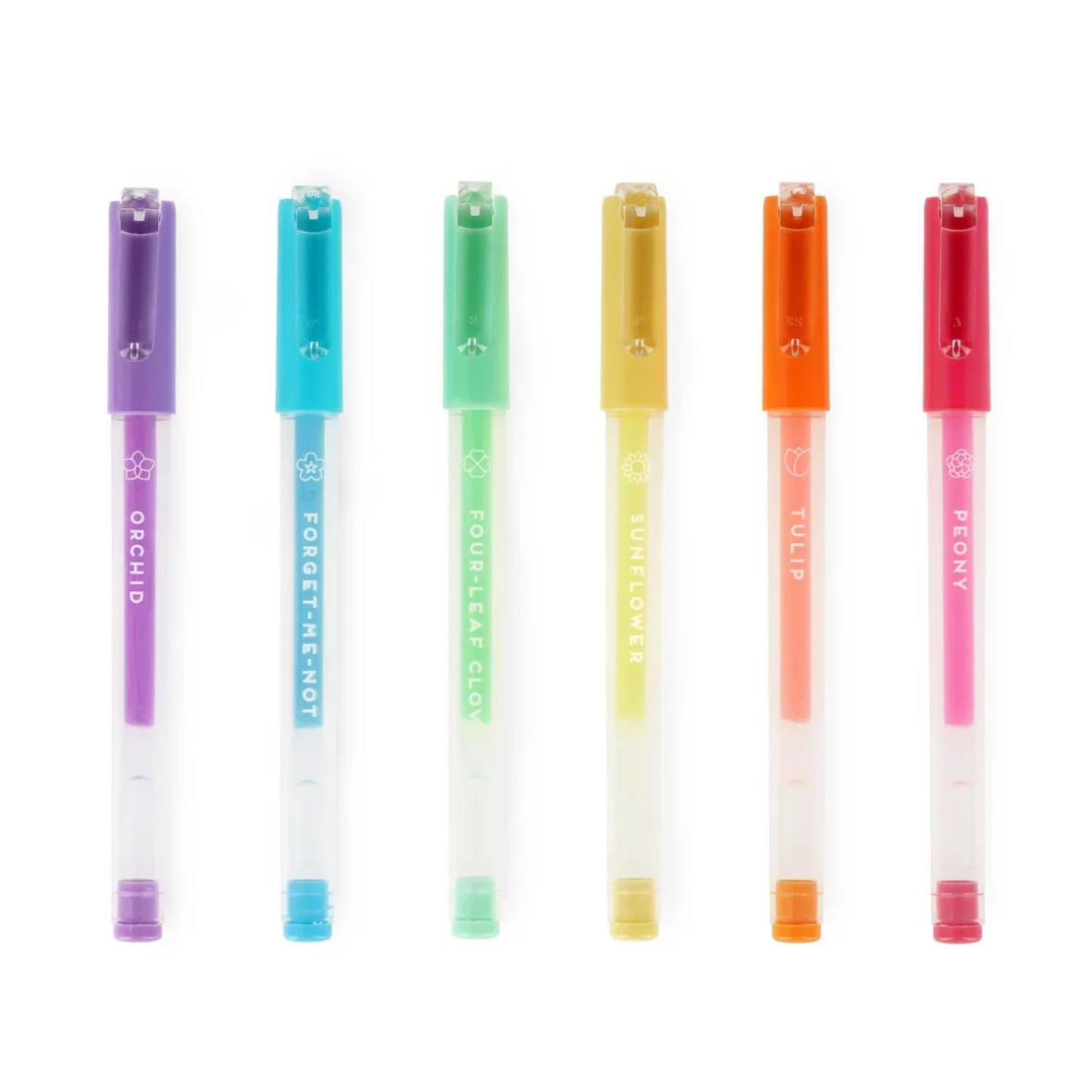 Legami – 6 mini stylos à encre gel – Pastel