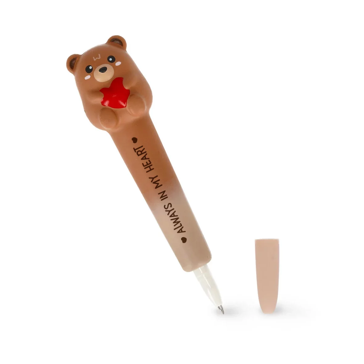 Legami – Stylo à encre gel Antistress Squeezies Teddy Bear4